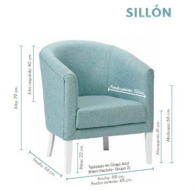 Muebles Ya. sillon