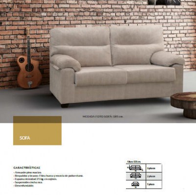 Muebles Ya. sofas 3 y 2 plazas